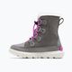Sorel Sorel Explorer Lace quarry/bright lavender junior snow boots 8