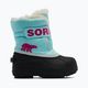 Sorel Snow Commander children's snow boots ocean surf/cactus pink 8