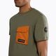 Men's Napapijri S-Tepees green lichen t-shirt 4