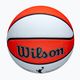 Wilson WNBA Authentic Series Outdoor orange/white children's basketball size 5 4