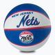 Wilson NBA Team Retro Mini Brooklyn Nets basketball WTB3200XBBRO size 3