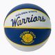 Wilson NBA Team Retro Mini Golden State Warriors basketball WTB3200XBGOL size 3