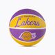 Wilson NBA Team Retro Mini Los Angeles Lakers basketball WTB3200XBLAL size 3