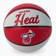 Wilson NBA Team Retro Mini Miami Heat basketball WTB3200XBMIA size 3