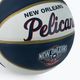 Wilson NBA Team Retro Mini New Orleans Pelicans basketball WTB3200XBBNO size 3 3