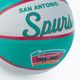Wilson NBA Team Retro Mini San Antonio Spurs basketball WTB3200XBSAN size 3 3