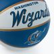 Wilson NBA Team Retro Mini Washington Wizards basketball WTB3200XBWAS size 3 3
