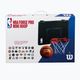 Wilson NBA Forge Team Mini Hoop basketball backboard black WTBA3001FRGNBA 8