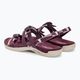 Women's Merrell District 3 Backstrap Web sandals burgundy 3