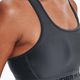 Under Armour Crossback Mid pitch gray/black fitness bra 3
