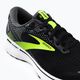 Brooks Ghost 14 men's running shoes black-green 1103691D047 8