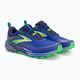 Brooks Cascadia 16 men's running shoes blue/surf the web/green 4