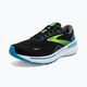 Brooks Adrenaline GTS 23 black/hawaiian ocean/green men's running shoes 16