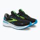 Brooks Adrenaline GTS 23 black/hawaiian ocean/green men's running shoes 4