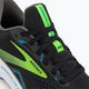 Brooks Adrenaline GTS 23 black/hawaiian ocean/green men's running shoes 8