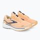 Brooks Ghost 15 women's running shoes apricot/estate blue/white 4