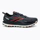 Brooks Cascadia 18 GTX men's running shoe blackened pearl/black/tomato 2