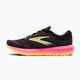 Brooks Revel 7 women's running shoes black/pink/lemon tonic 3