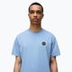 Men's Napapijri S-Badge blue ashleigh t-shirt 3