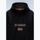 Men's Napapijri Burgee Half Zip Hooded 2.0 sweatshirt black 041 7