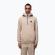 Men's Napapijri B-Badge Half Zip Hooded sweatshirt beige rocky