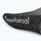 Smartwool Classic Hike Extra Cushion Crew trekking socks black-grey SW013100001 4