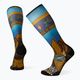 Smartwool Performance Ski Zero Cushion Mountain Escape Print OTC ski socks blue SW001595A371 6