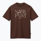 Napapijri women's S-Rhin brown hickory t-shirt 5