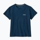Women's trekking T-shirt Patagonia P-6 Logo Responsibili-Tee tidepool blue 8