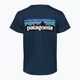 Women's trekking T-shirt Patagonia P-6 Logo Responsibili-Tee tidepool blue 4