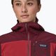 Women's softshell jacket Patagonia R1 CrossStrata Hoody touring red 4