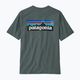 Men's Patagonia P-6 Logo Responsibili-Tee trekking shirt nouveau green 4