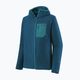 Men's fleece sweatshirt Patagonia R1 Air Full-Zip lagom blue 12