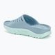 Women's HOKA Ora Recovery Slide 2 blue fog/blue glass flip-flops 3