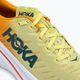 HOKA Bondi X men's running shoes white and yellow 1113512-WEPR 9