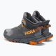 Men's trekking boots HOKA Trail Code GTX castlerock/persimmon orange 3