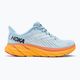 Women's running shoes HOKA Clifton 8 light blue 1119394-SSIF 2