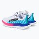 Women's running shoes HOKA Mach 5 white/scuba blue 4