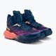 Women's running shoes HOKA Speedgoat 5 Mid GTX bellwether blue/camellia 4