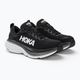 Women's running shoes HOKA Bondi 8 black/white 4