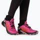 Women's running shoes Salomon Supercross 4 pink L41737600 10