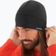 Men's winter beanie Salomon Active black/reflecti 6