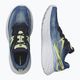 Men's running shoes Salomon Aero Glide blue ashes/dark sapphire/sunny lime 16