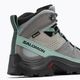 Women's trekking boots Salomon Quest Rove GTX quarry/qush/black 9