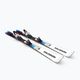 Salomon Addikt + Z12 GW downhill skis white/black/pastel neon blue 8