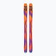Salomon QST 98 + Skins reef waters/flame orange/royal purple downhill skis 6