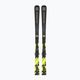 Salomon S/Max 8 XT + M11 GW black/driftwood/safety yellow downhill skis 6