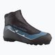 Men's Salomon Escape cross-country ski boots black/castlerock/blue ashes 8