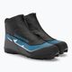 Men's Salomon Escape cross-country ski boots black/castlerock/blue ashes 4