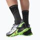 Salomon Supercross 4 men's running shoes flint stone/black/green gecko 5